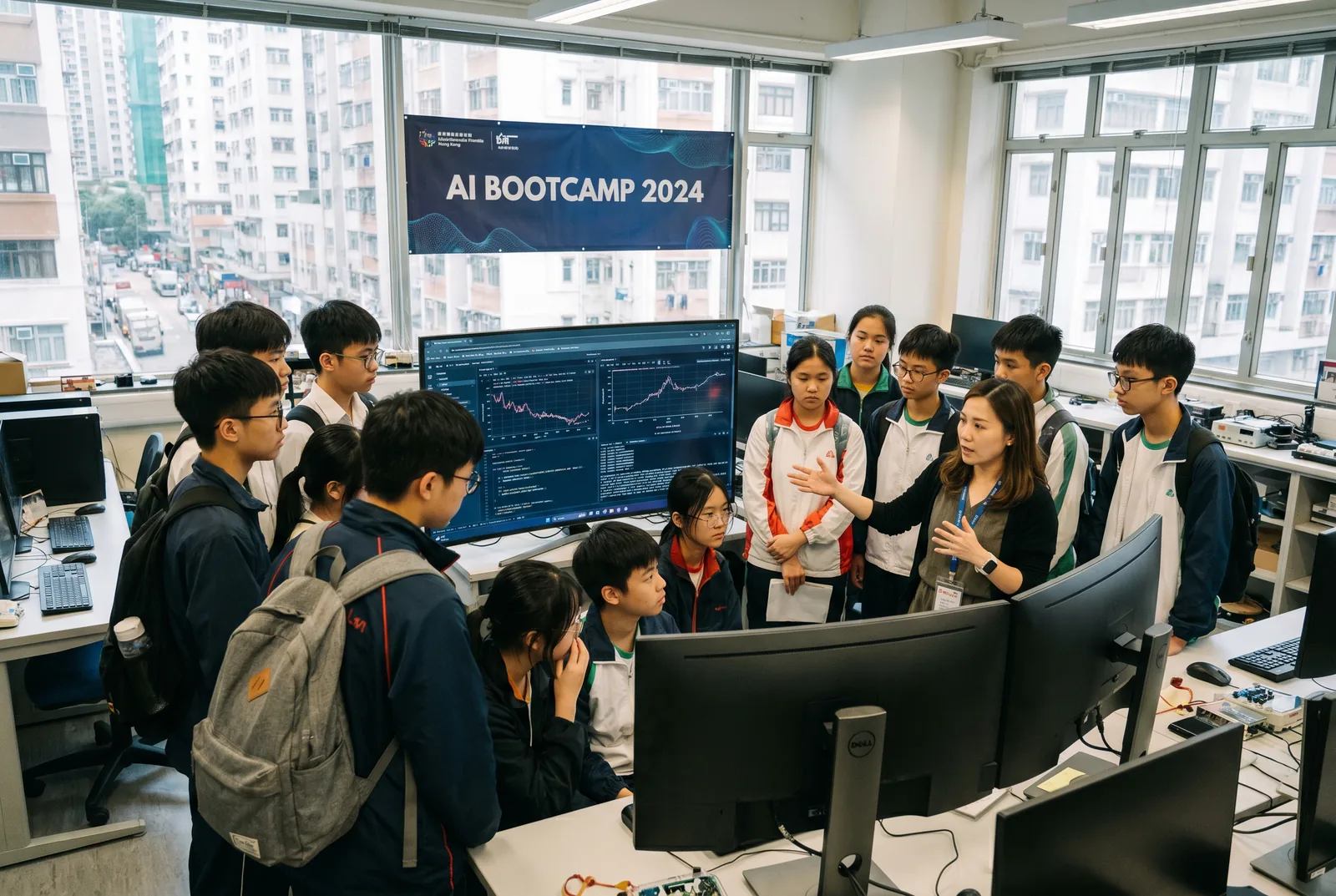stem education hong kong corporate team-building activity | robotics class hk experience | FlintHub Academy Hong Kong