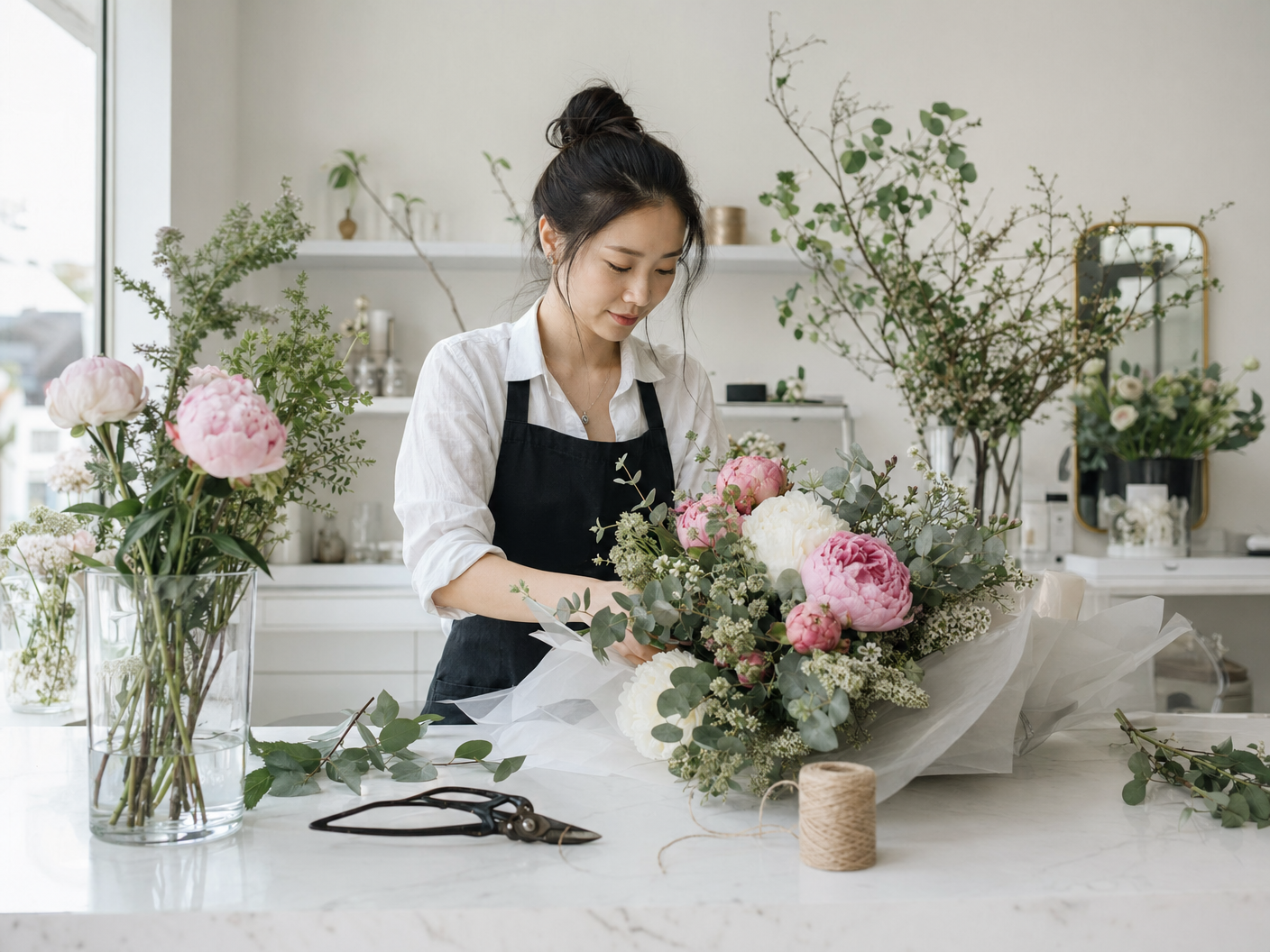 花藝工作坊 課堂實錄｜聖誕花環工作坊 × 香港學員作品｜FlintHub Academy