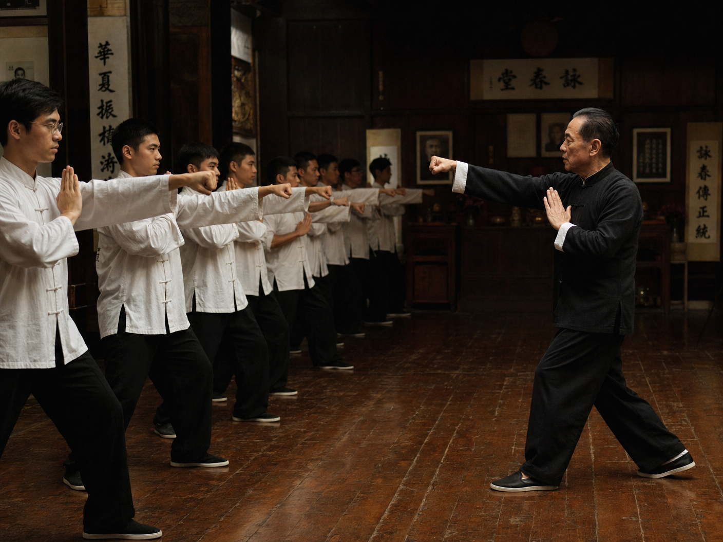 太極班 到校教學場景｜太極課程 教育合作案例