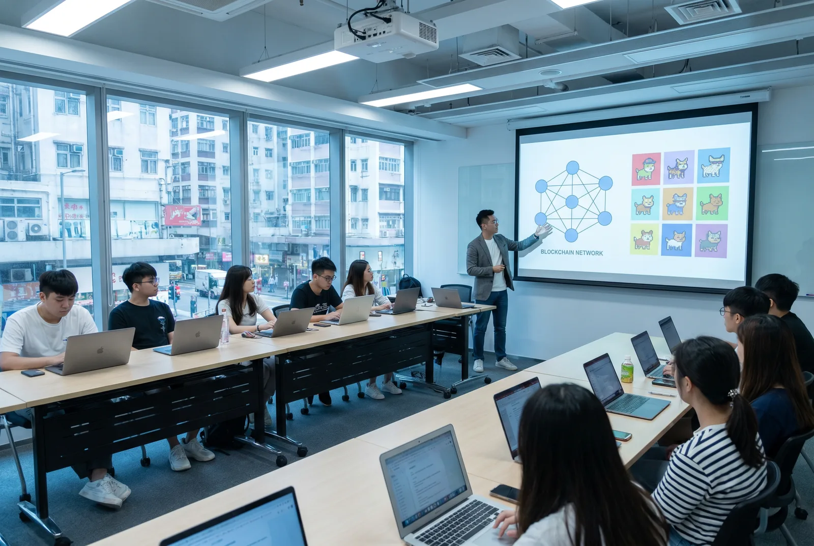 NFT課程 到校教學場景|STEM 課程 教育合作案例