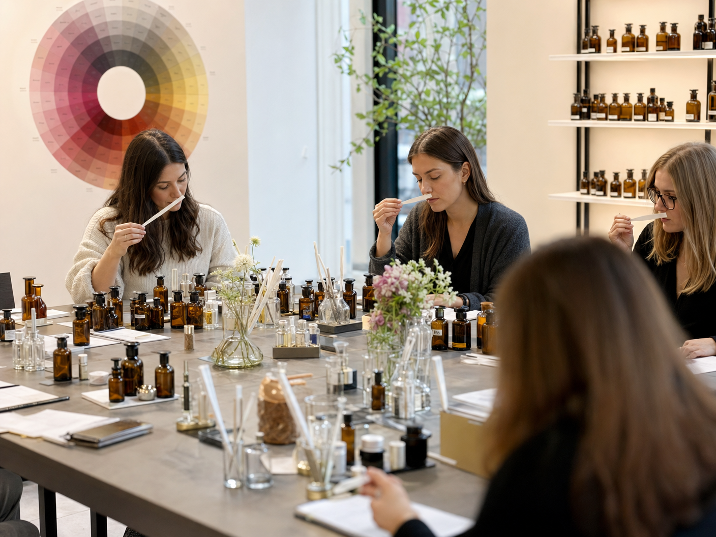 蠟燭工作坊 學員完成作品｜結合 香水工作坊 與 香水調配工作坊 主題