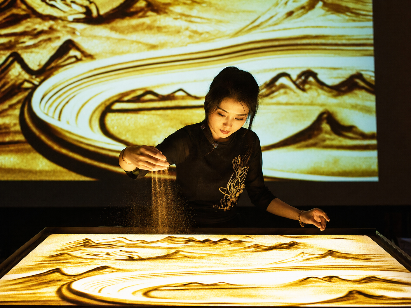 幼兒畫畫班 課堂實錄｜幼兒沙畫 × 香港學員作品｜FlintHub Academy