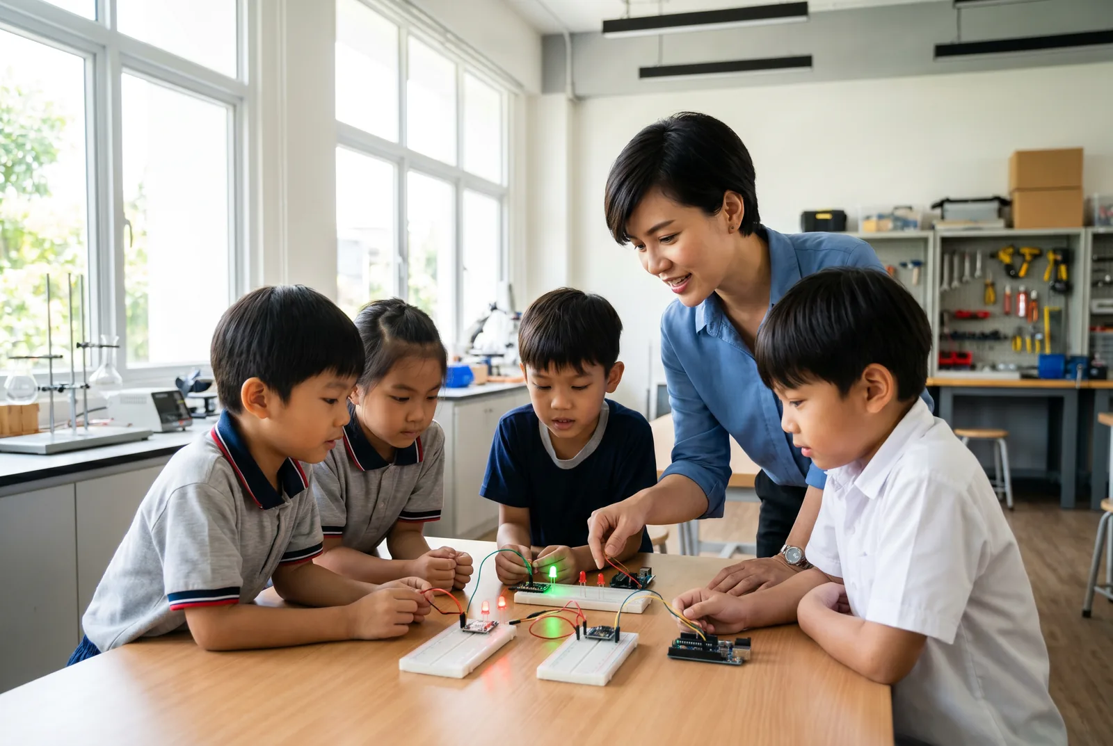 編程課程 學員完成作品|結合 Micro:Bit 課程 與 mBot 課程 主題