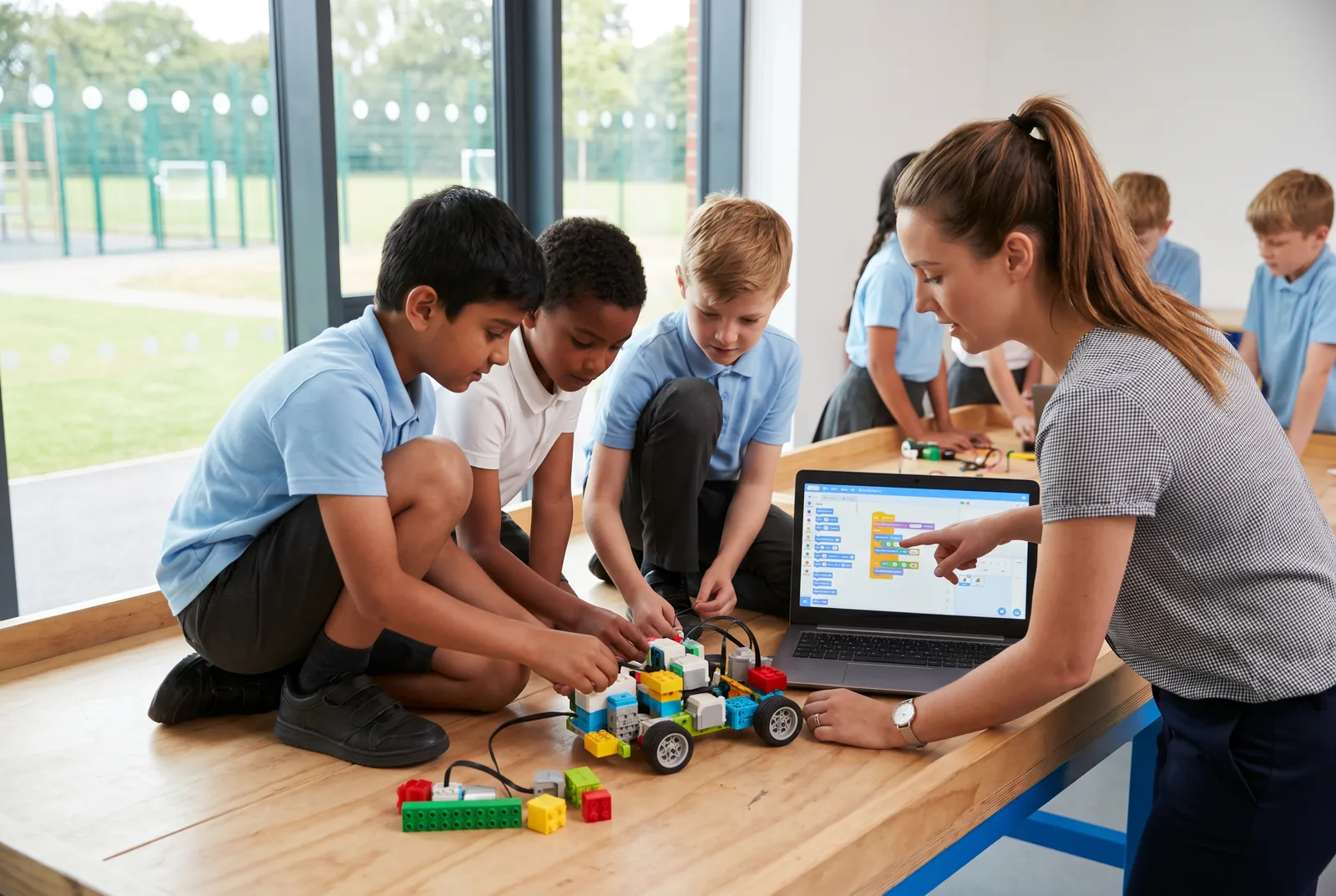 stem education hong kong in-school programme | coding for kids hong kong education collaboration case