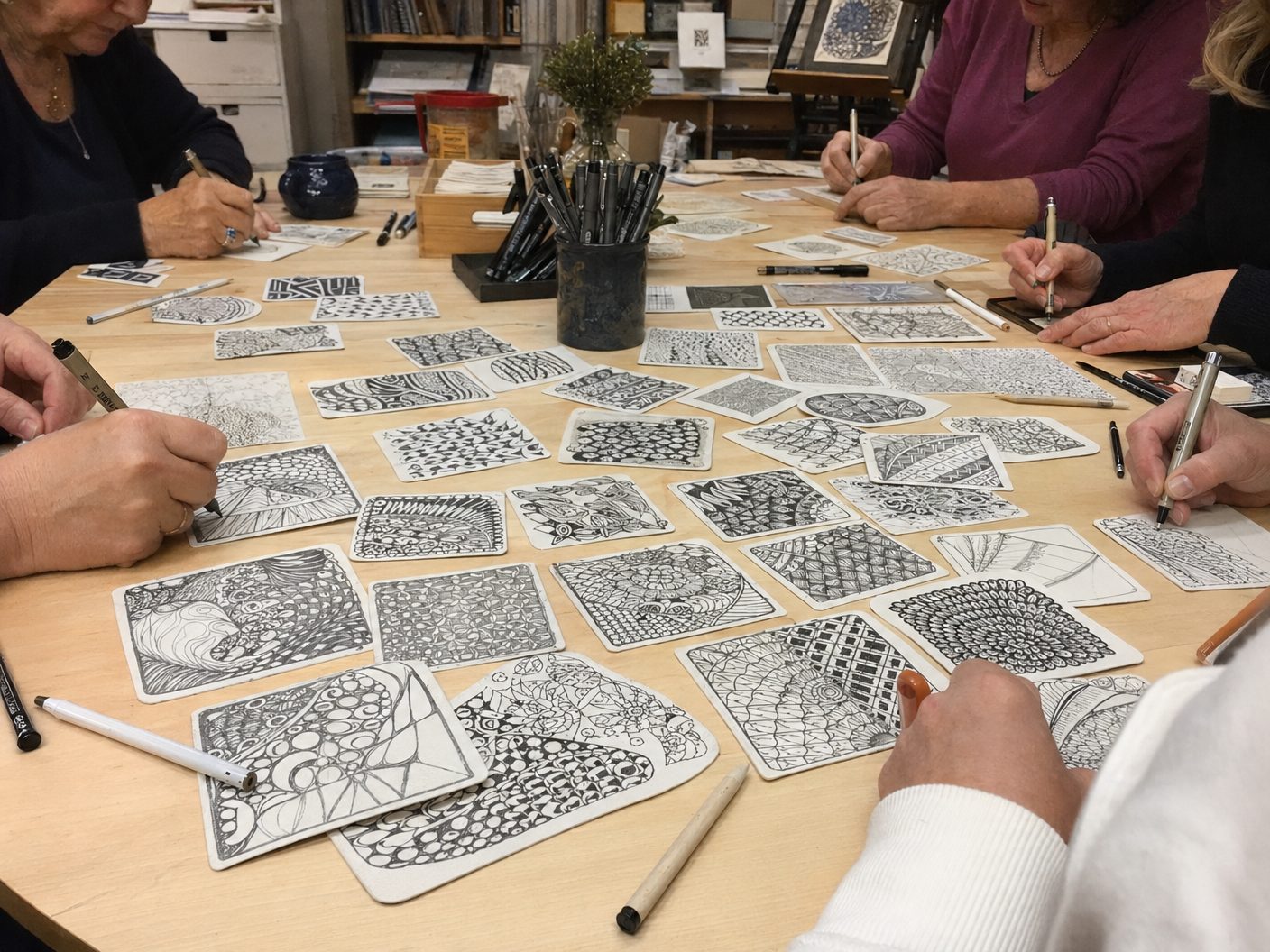 藤編 導師一對一教學｜Zentangle課程 香港